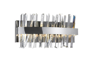 LED Wall Sconce with Chrome Finish