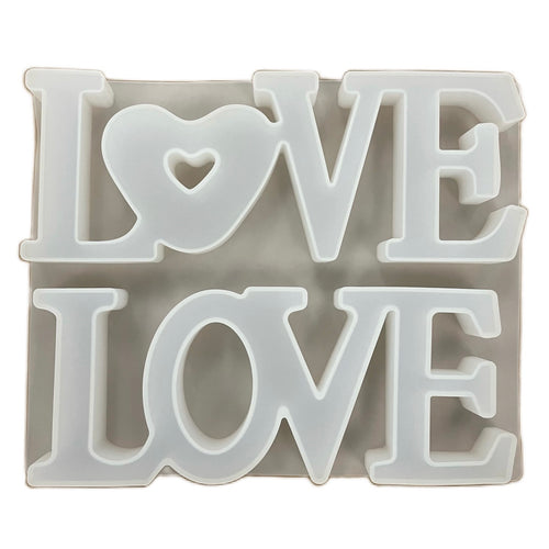 Love Silicone Mold for Epoxy Resin