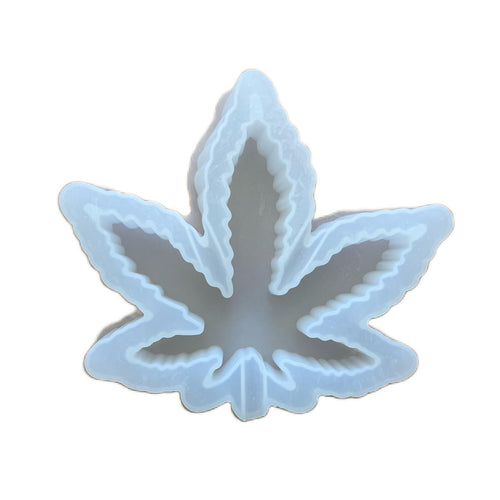 Maple Leaf Weed Ashtray Silicone Molds for Epoxy Resin