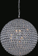 Load image into Gallery viewer, 12 Light  Chandelier with Chrome finish