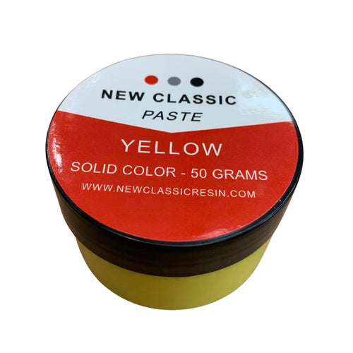 Yellow 50 Grams Solid Color Paste Highly Concentrated